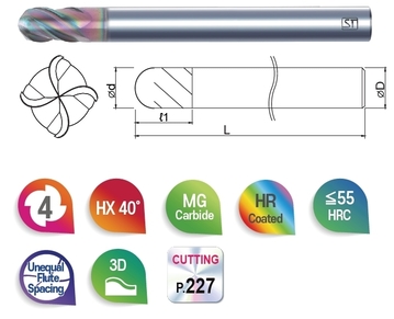 <span>4BRHR</span> 4F Ball End for Multi Purpose
